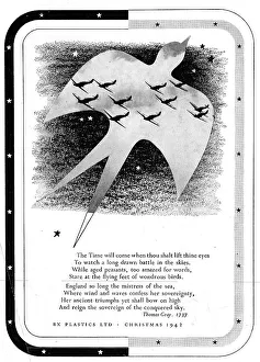 Components Prints: BX Plastics Components For Aircraft 1943 Advert