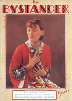 Entertainer Collection: Bystander front cover featuring Gracie Fields, 1930