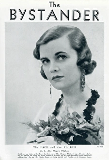 Images Dated 26th September 2017: Bystander front cover featuring Miss Margaret Whigham