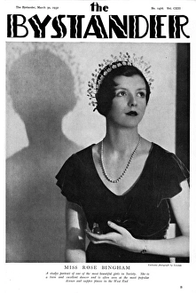 Images Dated 7th September 2016: Bystander cover - Miss Rose Bingham