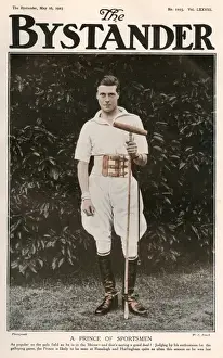 Bystander front cover - Prince of Wales as a polo player
