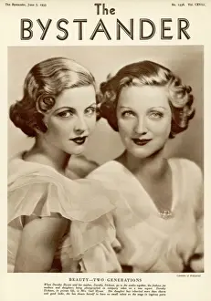 Actresses Prints: Bystander front-cover: Dorothy Hyson and Dorothy Dickinson