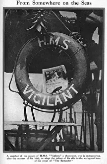 Vigilant Prints: The Bystander on HMS Vigilant, WW1