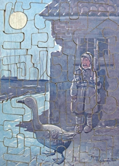 Images Dated 22nd June 2012: Bystander Jigsaw by Capt Bruce Bairnsfather