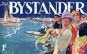 Boating Collection: Bystander masthead design, 1927