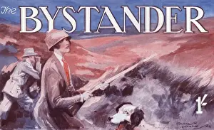 Masthead Prints: Bystander masthead design, 1927 - Glorious Twelfth