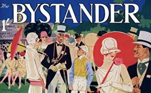 Images Dated 23rd April 2012: Bystander masthead design, 1927 - Royal Ascot