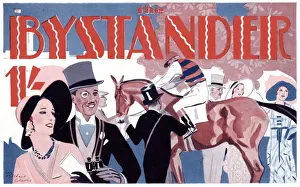 Horseracing Prints: Bystander masthead - society horse racing - Royal Ascot