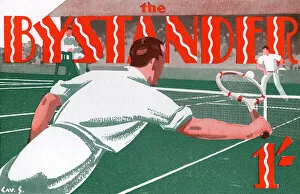 Bystander masthead - tennis match