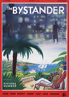 Images Dated 2nd September 2015: Bystander Riviera Number front cover 1932