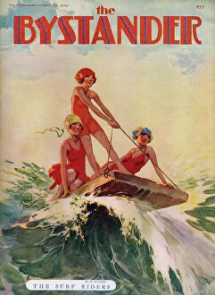 Images Dated 10th January 2017: The Bystander - Surf riders front cover