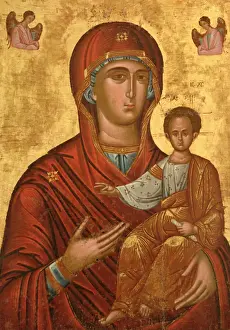 Infant Prints: Byzantine art. Greece. Virgin Hodegetria. Icon. Greece