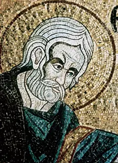 Fourteenth Prints: BYZANTINE ART. Saint John the Evangelist. St. Marks Basilic