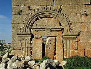Archeology Collection: Byzantine Art. Syria. Rueiha. Dead towns. Arc detail