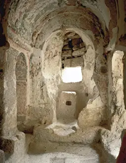 Anatolia Prints: Byzantine art. Turkey. The Kubbeli Kilise (Dome Church). Sog