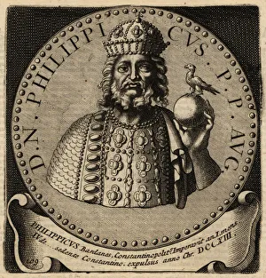 Images Dated 8th October 2019: Byzantine Emperor Philippikos