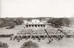 c. 1800s India - British cavalry regiment probably Bangalore