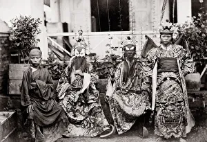 c. 1870s Indochina (Cambodia or Vietnam) actors