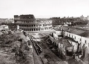 c. 1870s Italy Rome - the Colosseum