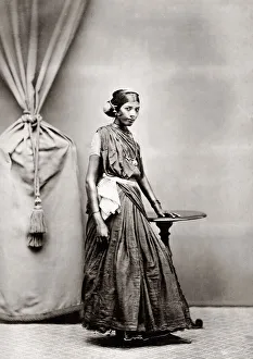 c. 1870s South East Asia - image of a Hindu woman