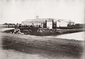 c. 1871 Japan - the Imperial Naval College, Yedo, Tokyo - from The Far East magazine