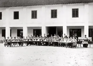 c. 1880s China - children in a Christian mission school