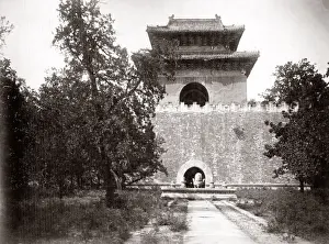 c. 1880s China Ming tombs tomb of Yongle 2nd Ming emperor