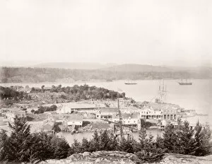 c. 1880s - dockyard Esquimalt, British Columbia, Canada