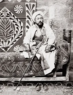 Judaism Prints: c. 1880s Egypt Cairo - Muslim cleric, imam