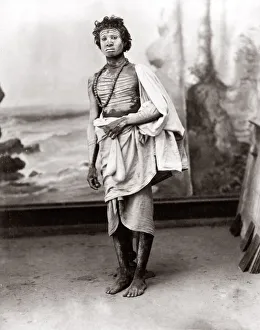 c. 1880s India - fakir or holy man