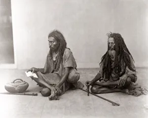 c. 1880s India - fakirs or holy men