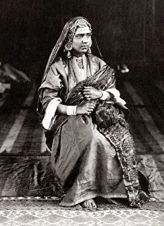 c. 1880s India - Indian woman