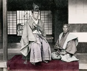 c. 1880s Japan - members of the Mikados cabinet