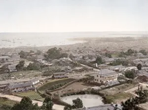 c. 1880s Japan - view of Kobe