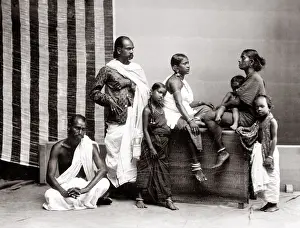 Ethnicity Prints: c. 1880s Keling or Kling people - Indian origin SE Asia