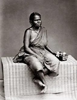 c. 1880s Keling or Kling woman - SE Asia