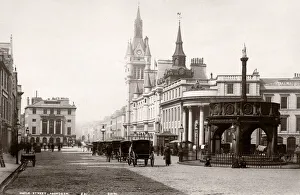 c. 1880s Scotland - Castle Street Aberdeen