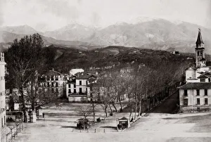 c. 1880s Spain - Granada - view of the Sierra Nevada