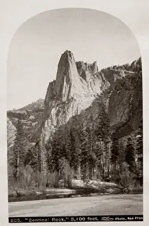 Sentinel Prints: c. 1880s USA California Sentinel Rock Yosemite Isiah Taber