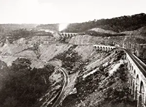 c. 1890 Australia Zig Zag Railway Lithgow New South Wales