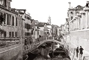 c. 1890 Italy Venice Venezia