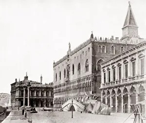 c. 1890 Italy Venice Venezia