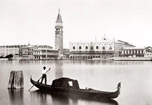 c. 1890 Italy Venice Venezia