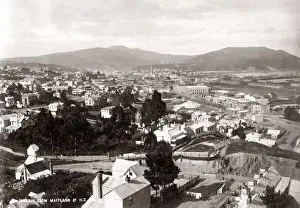 Maitland Prints: c. 1890 New Zealand - view of Dunedin from Maitland Street