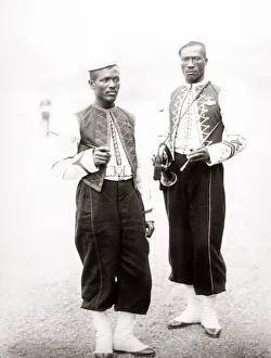 c. 1890s British army regiment uniform