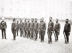c. 1890s British army regiment uniform