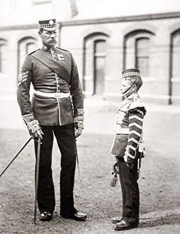 c. 1890s British army regiment uniform
