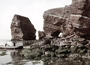 c. 1890s Germany - view of Heligoland, North Sea islands