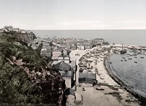 c. 1890s Germany - view of Heligoland, North Sea islands