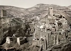 c. 1890s Holy Land Palestine Israel - Convent of Mar Saba